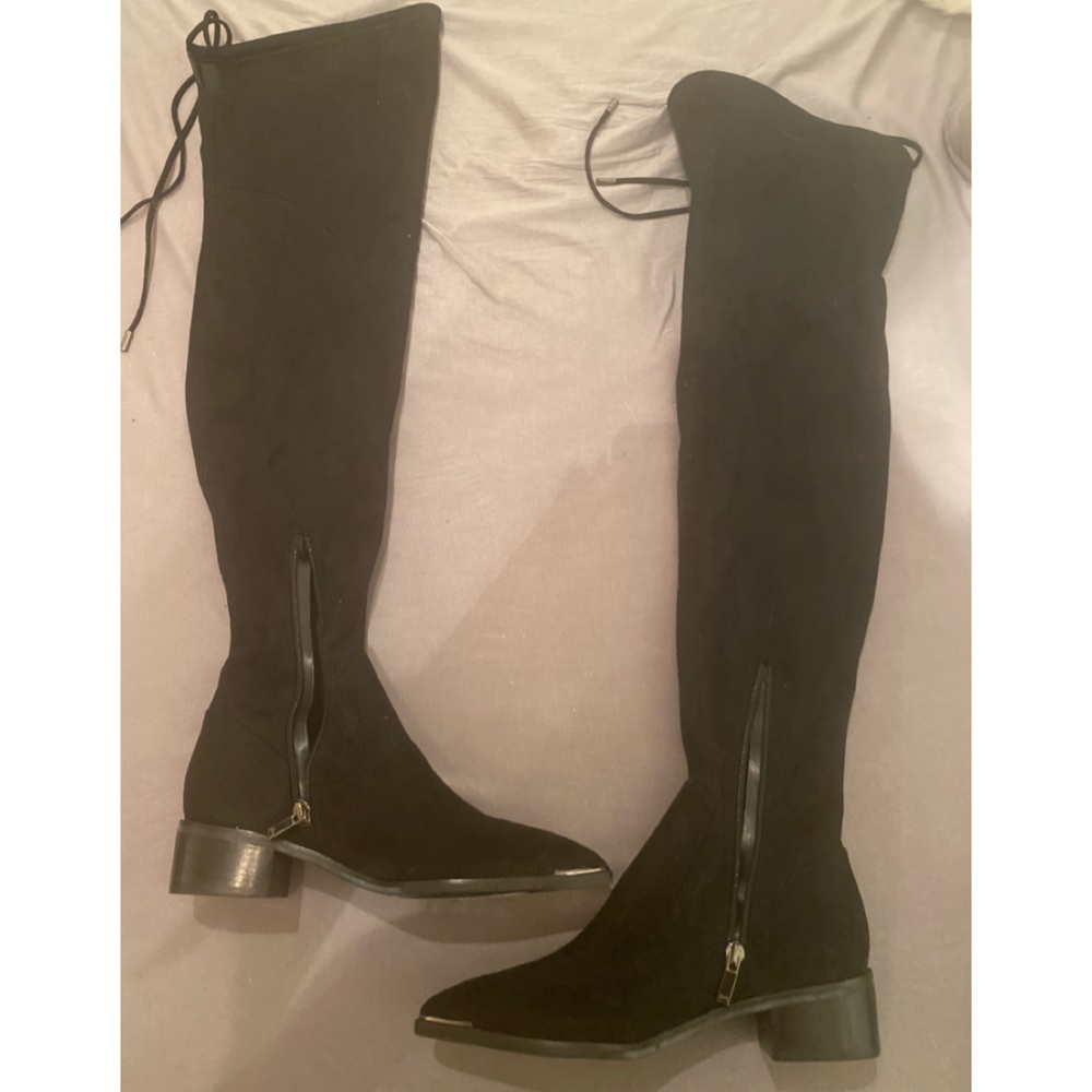 Marc Fisher suede over the knee boots size 7